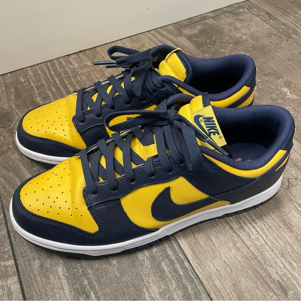 Nike Michigan Dunks size 8.5M